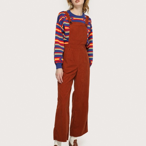 Corduroy wide, leg jumpsuit CIDER - Picture 6 of 10